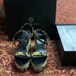 New Versace women wedges